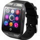 Смарт часы UWatch Q18 умные часы телефон NFC smart watch камера Black - изображение 1