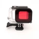 Червоний підводний фільтр для Telesin корпуса GoPro HERO7, HERO6 та HERO5 Black GP-FLT-502 - зображення 7