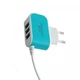 Зарядное устройство на 3 USB порта - Голубой (Арт. 5556) - изображение 2