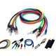 Набор эспандеров для фитнеса Power Bands 5 резиновых жгутов разного сопротивления - изображение 2