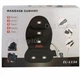 Массажная вибрационная накидка на кресло с Подогревом MASSAGE CUSHION EL-1134 Пульт управления 5 программ 12В и 220В Чёрный - изображение 8
