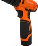 Шуруповерт аккумуляторный Tekhmann TCD-12 QC Li DFR 1.5 А, 2 АКБ, кейс (847983) - изображение 5