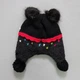 Зимняя шапка Fashion kids для девочки 48-54 см Черная 15287 - изображение 3
