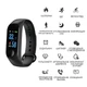 Фітнес браслет трекер Smart Band з сенсорним екраном Чорний (M3) - зображення 4