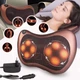 Подушка массажер на подголовник UFT Car Pillow 2 прикуриватель 220 В Brown (UFTcarpillow2) - изображение 7