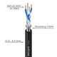 Микрофонный кабель Roxtone MC040, 4x0.22, 100 м - изображение 2
