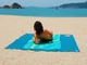 Пляжный коврик подстилка антипесок Sand-free Mat Голубой - изображение 7