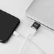 Перехідник з Type-C USB HOCO UA5 USB to Type-C Male OTG. Black - зображення 4