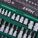 Набор торцевых головок HANS 1/2", 3/8", 1/4" внутренний и наружный TORX 34 предмета - изображение 6
