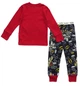 Піжама Batman&Robin Baby Gapok для хлопчика 90 см Червона з темно-синім 5709 - зображення 2