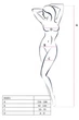 Соблазнительный костюм-сетка Passion BS024 one size Черный (PBS024B) - изображение 3