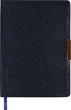 Щоденник недатований Buromax SALERNO LOGO2U A5 синій 288 стор позов.шкіра (BM.2026-02) - зображення 1