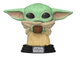 Фигурка Funko Pop Фанко Поп Мандалорец The Child with Cup Малыш Йода с чашкой 10 см (69DF1AB0C0B3) - изображение 2