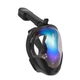 Полнолицевая маска для плавания SMAKO MASK M8018 черная размер L/XL - изображение 1