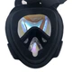 Полнолицевая маска для плавания SMAKO MASK M8018 черная размер L/XL - изображение 4