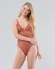 Боди женское - комбидресс Gilly Hicks HC8071W XS Терракотовый - изображение 1