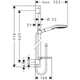 Душова стійка Hansgrohe Raindance Select E 120 26620000 65 см з мильницею (24828) - зображення 2