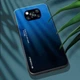 Защитный чехол Deexe Gradient Color для Xiaomi Poco X3 / Poco X3 Pro - Black / Blue - изображение 2