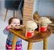 Набор детской посуды из рисовой шелухи MISA products «Bada Baby» Красный (MBB-RD) - изображение 8