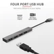 USB Hub Halyx Aluminium 4-Port Mini USB Hub (tr23786) - obraz 7