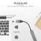 USB Hub Halyx Aluminium 4-Port Mini USB Hub (tr23786) - obraz 10
