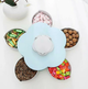 Вращающаяся складная конфетница SUNROZ Flower Candy Box для конфет и фруктов Голубой (SUN4322) - изображение 5