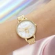 Женские часы Olivia Burton Lucky Bee White MOP Demi Dial & Gold Bracelet Watch OB16FB18 - изображение 5
