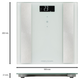 Весы напольные PROFI CARE PC-PW 3007 FA White - изображение 2