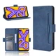 Чехол-книжка с кармашками Deexe Wallet Stand для VIVO Y20 (V2027) / Y12s - Navy Blue - изображение 1