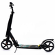 Двухколесный самокат Best Scooter 22788 складной Два амортизатора Черный с бирюзовым - изображение 5