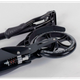 Двухколесный самокат Best Scooter 22788 складной Два амортизатора Черный с бирюзовым - изображение 7