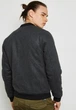 Чоловіча куртка - бомбер Solid Blouson Jacket&nbsp;-&nbsp;Bomber Сірий Розмір S (6179704-8288) - изображение 3