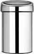 Бак для мусора Brabantia Touch Bin 3 л Металлик (363962) - изображение 1