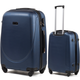 Валіза Wings 310 M середній на 4 колесах темно-синій - зображення 1
