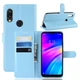 Чехол Luxury для Xiaomi Redmi 7 книжка голубой - изображение 1