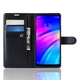 Чохол Luxury для Xiaomi Redmi 7 книжка Чорний - зображення 2