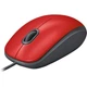 Миша Logitech M110 Silent (910-005489) Red USB - зображення 1