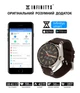 Смарт-часы водонепроницаемые с пульсометром INFINITYS X10 45mm Swiss Classic Chrono Gold-brown - изображение 1