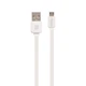 Кабель Remax RC-015m USB to MicroUSB 1m белый - изображение 1