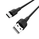 Кабель Borofone BX30 USB to Type-C 1m черный - изображение 1