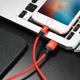 Кабель Hoco X14 USB to Lightning 1m красный - изображение 4