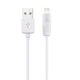 Кабель Hoco X1 2 кабеля USB to Lightning 1m белый - изображение 3