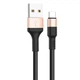 Кабель Hoco X26 USB to Type-C 1m черно-золотистый - изображение 3