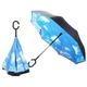 Парасолька навпаки, розкладна з хмарами M+ Umbrella Sky U2 - зображення 1