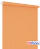 Ролета тканевая INROLL Есо-Mini 90х185 см Camila Персиковый A617 - изображение 3