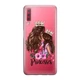 Тонкий прозрачный cиликоновый чехол Unique Covers на Samsung Galaxy A7 2018 принцесса (1949 Galaxy A750) - изображение 1