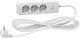 Мережевий подовжувач Schneider Electric 3 розетки 5 м White (ST9435W) - зображення 1