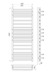 Сушка для рушників WarmShop T3 1050x500 (31105050) - зображення 3