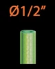 Распылитель струйный Claber + коннектор 1/2" аквастоп (88000000) - изображение 3