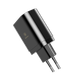 Сетевое зарядное устройство блок питания Baseus Mirror Lake Intelligent 3 USB порта дисплей Черный - изображение 4